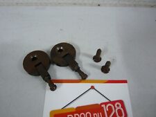 lot de 2 Charnière + 2 Vis pour meuble en bois de machine a coudre singer