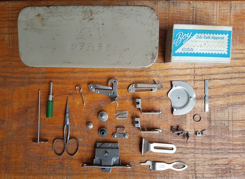 Pfaff anncienne boîte métal - anncienne,