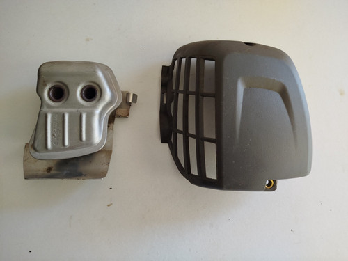 Pot echappement pour taille - pot,