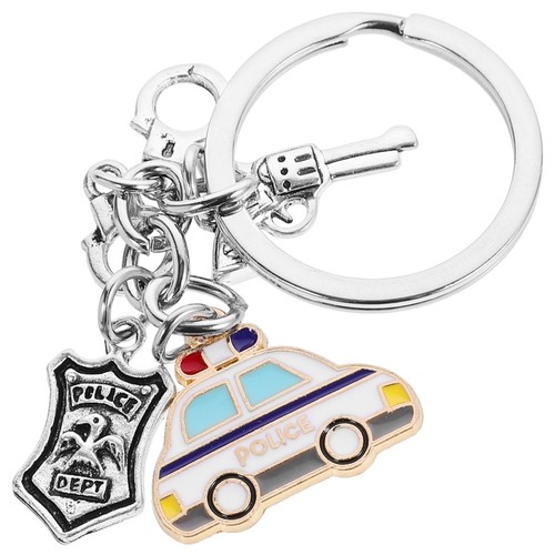 Porte clés police - police, en