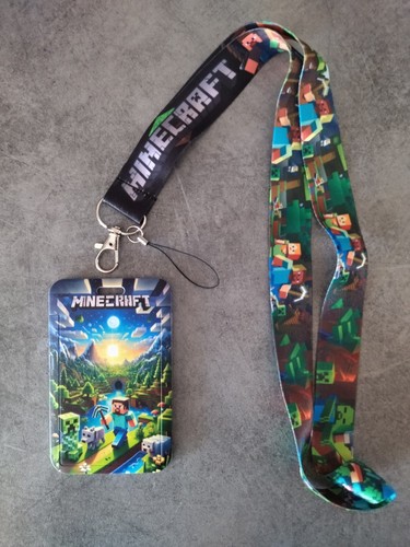 Porte carte badge minecraft - porte, carte-badge
