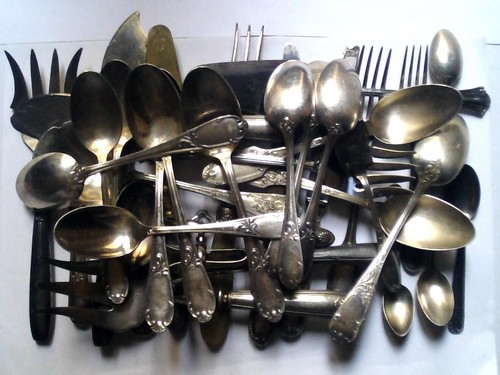 Joli lot couverts anciens - lot,