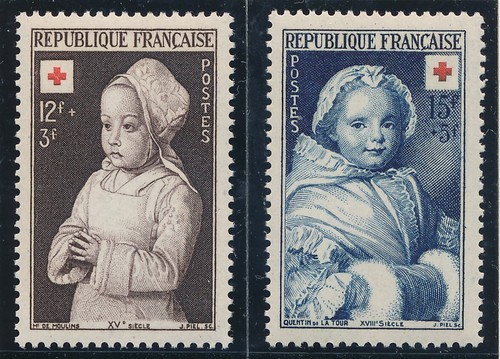 Timbre france 914 915 - france, 914/915**