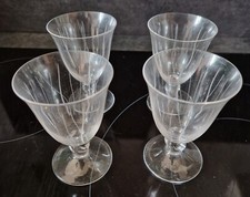 VERRES DAUM ORVAL APÉRITIF  ( LOT DE 4 )