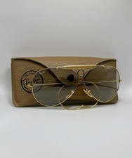 62MM Vintage B&L Ray-Ban Bleu