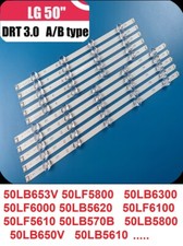 LED Strip Bar For LG 50" TV AGF78401501 50LF580V 50LB570V 50LY320C 50LB5620