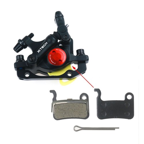 Paire plaquettes frein - 1,