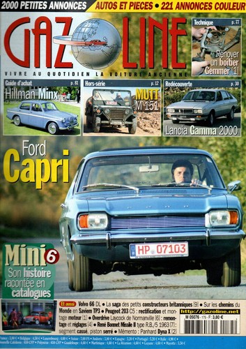 Gazoline n0175 ford capri - ford,
