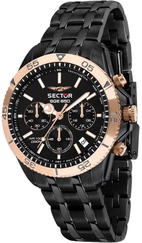 Montre homme chronographe noir - chronographe,