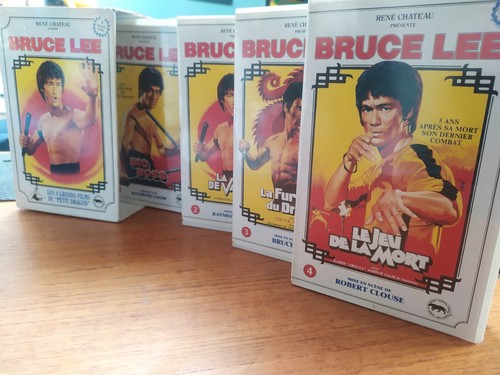 Rare coffret vhs bruce - rare,