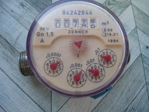 Compteur zenner eau froide - compteur,