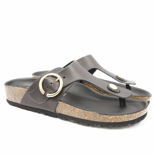 Tongs bionatura tout cuir - bionatura,