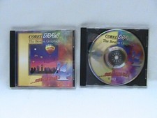 USED COREL DRAW 4 THE BEST IN GRAPHICS ON 2  CD'S