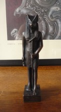 STATUETTE D' ANUBIS EN BRONZE