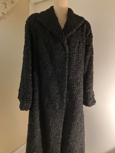 Manteau fourrure astrakan - manteau,