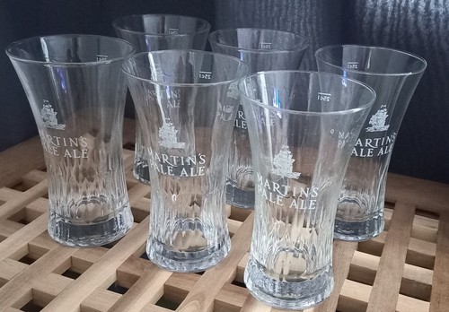 Lot verres biere martin - 6, a