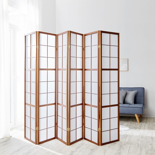 Paravent shoji panneaux bois - paravent, 6