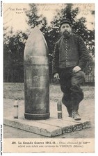 APXP14-0801-MILITARIA - La grande guerre 1914-15 - Obus allemand de 420mm rele