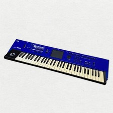 Korg M50 61 Limited Edition 61 Key Synthesizer Electronic Keyboard Blue