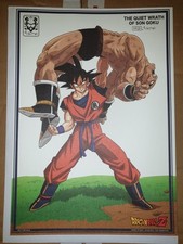 Lithographie Dragon Ball TSUME Art Goku Nappa