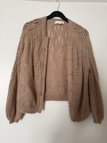 Gilet sézane maille - gilet, ajourée