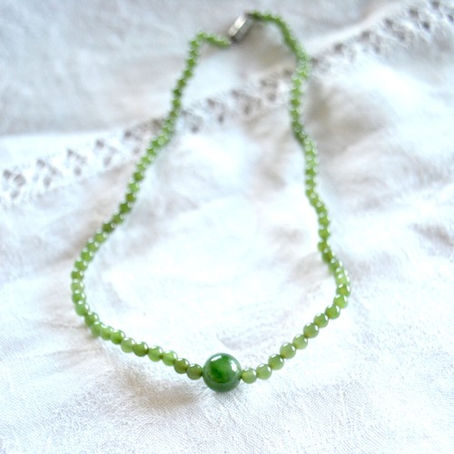 Collier ancien perle - en, pierre