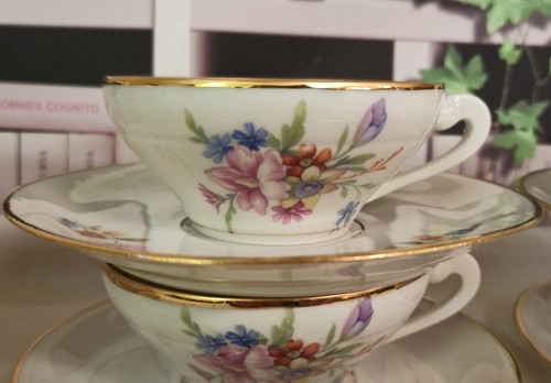 Tasses porcelaine limoges - de,