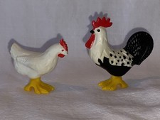 Playmobil Coq Et Poule Oiseaux Basse-cour Ferme Animaux
