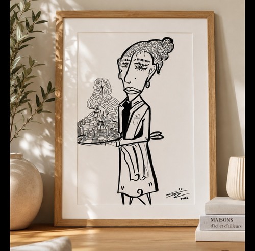 Dessin original tristesse de - dessin,