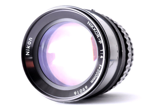 Objectif nikon nikkor 200 - objectif, nikkor-p