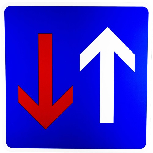 Panneau signalisation - de,