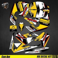 Kit Déco Quad pour / Atv Decal Kit for Can-Am Renegade - Yellow Strip