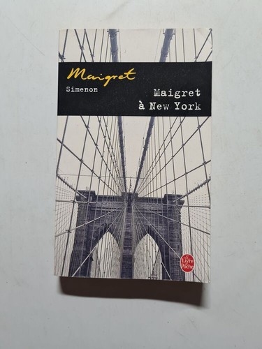 Maigret new york simenon - maigret, à