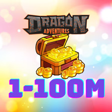 Dragon Adventures - Choose From 1 to 100 MILLION COINS