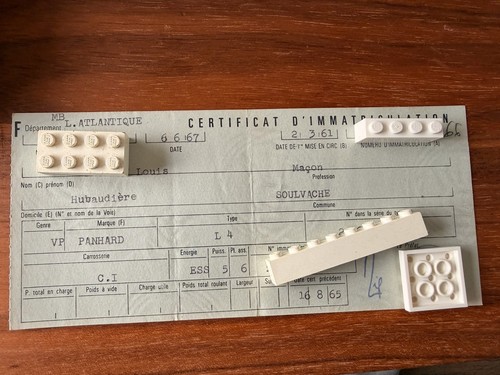 Document administratif panhard - administratif,