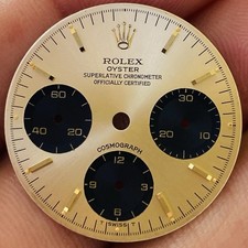 Rolex Champagne Dial For Daytona Gold Model Ref 6263 & 6265