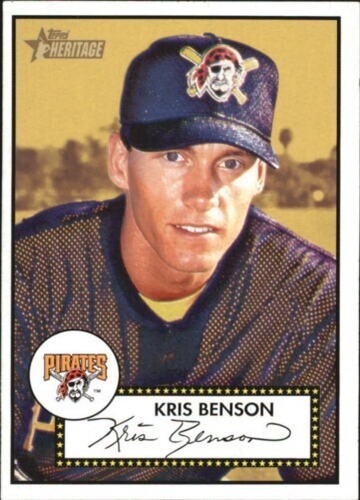 B3272 2001 topps héritage bb - topps,