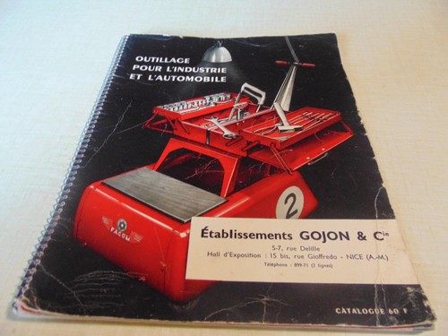 Catalogue ancien facom 1956 - ancien,