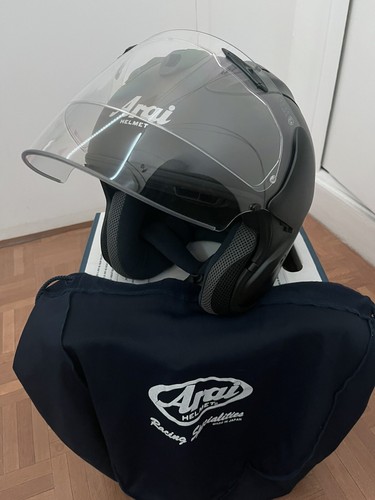 Casque arai neuf noir mat - casque,