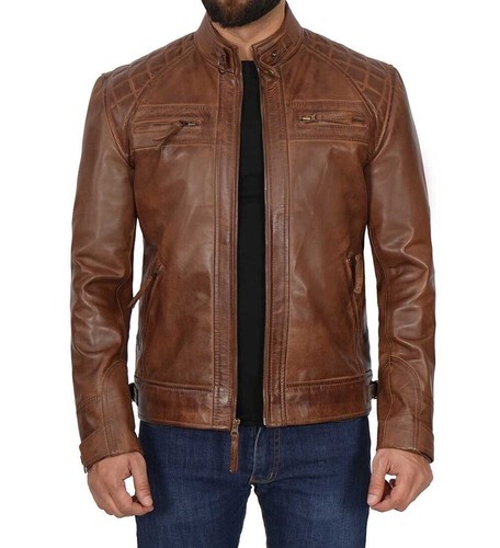 Veste cuir souple 100 - veste,