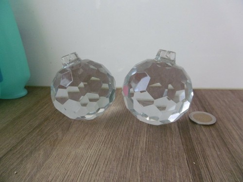 Lot anciennes boules en - 2,