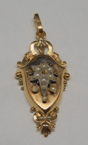 Bijou ancien joli pendentif - -bijou,