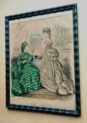 Rare cadre guilloché - , +