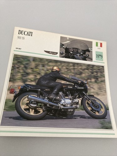 Ducati 900 1979 carte moto - ss,
