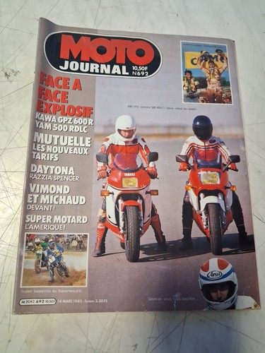 Moto journal 1985 692 kawasaki - moto,