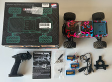 HAIBOXING 1:12 Scale RC Car 903 BRUSH TRUCK SLIGHTLY USED 4WD L5-R5 RTR Wheelie