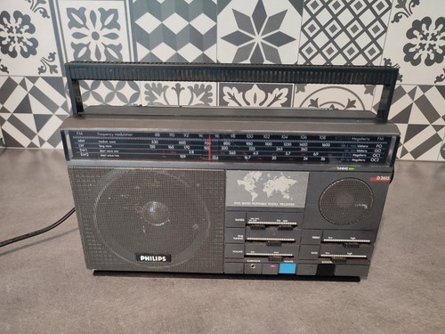 Radio portable philips d2615 - radio,