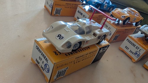 Jouef slot car chaparral - car,