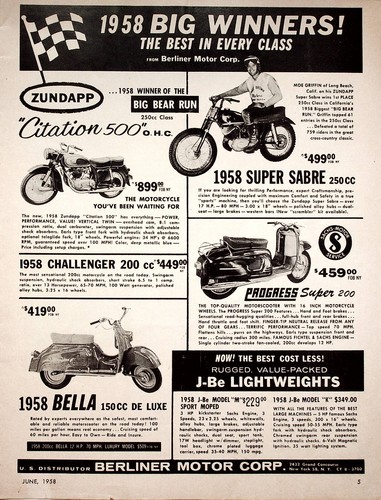 1958 zundapp citation super - zundapp,