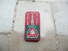 broche le rallye de BRUXELLES